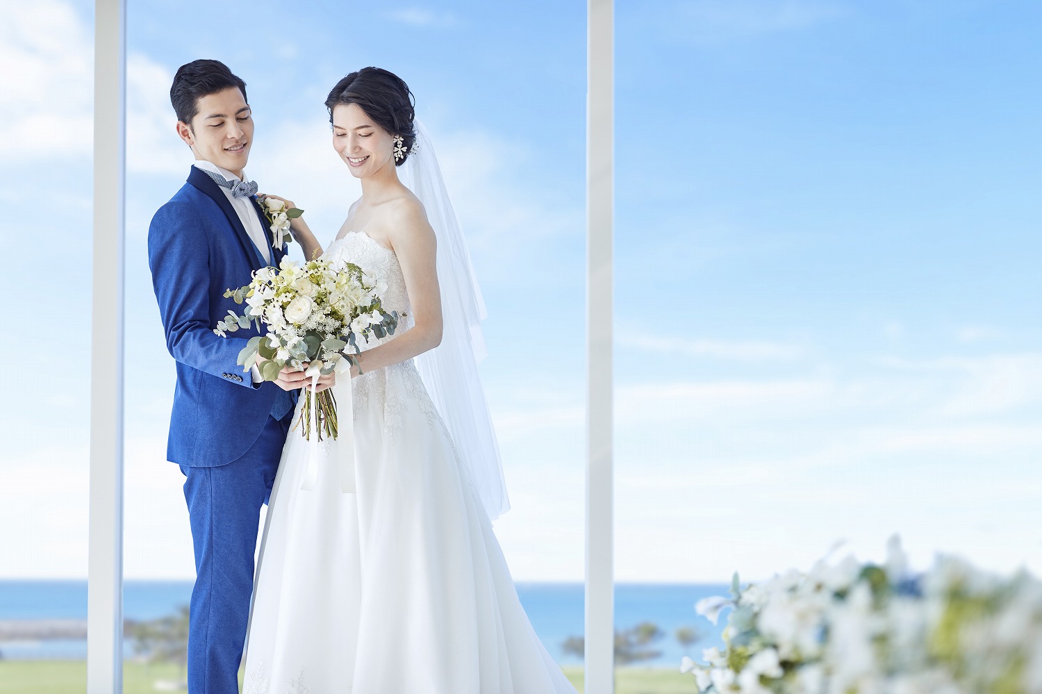 小さな結婚式 シー シェル ブルー サザンビーチホテル リゾート内 ちゅら婚 公式