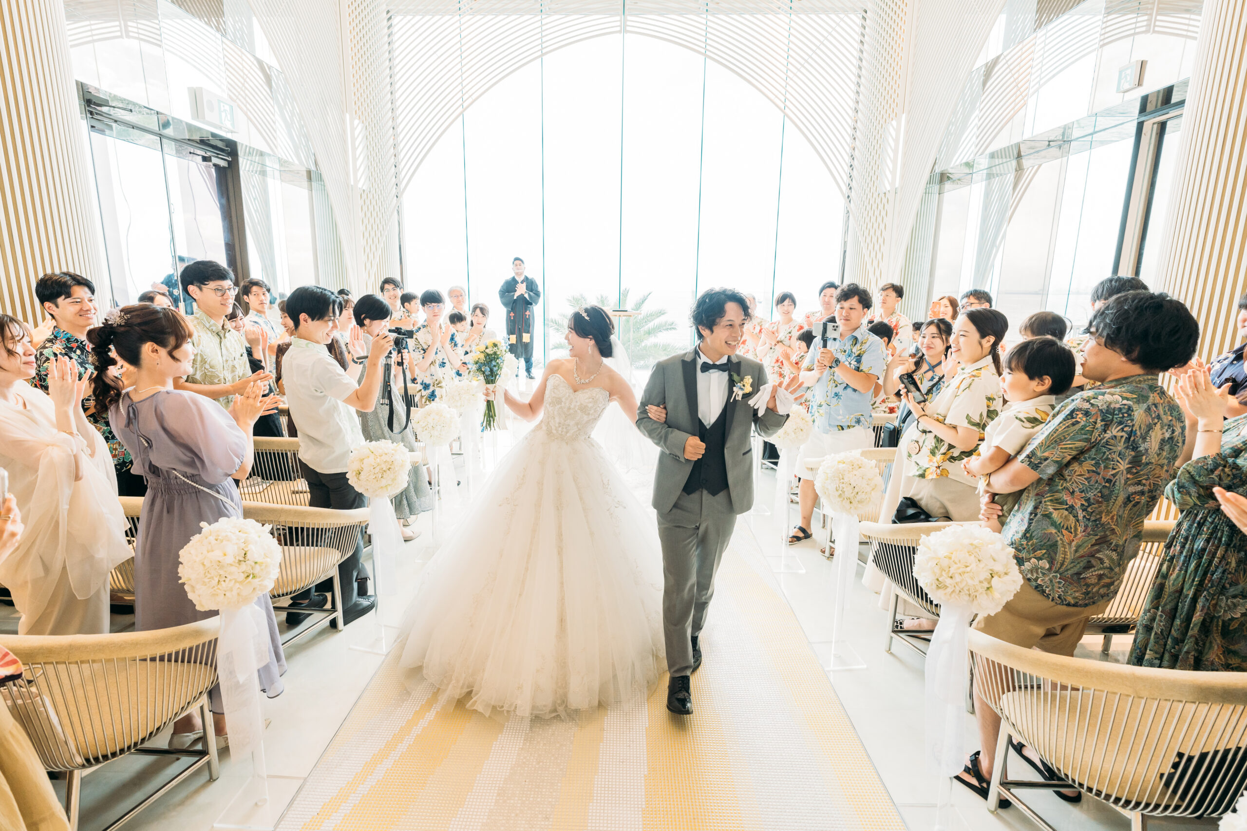 歓声に包まれながら